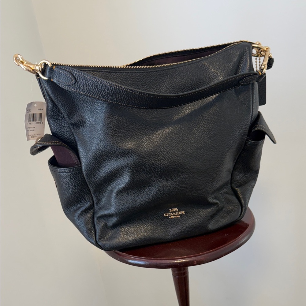 Sleek COACH satchel bag